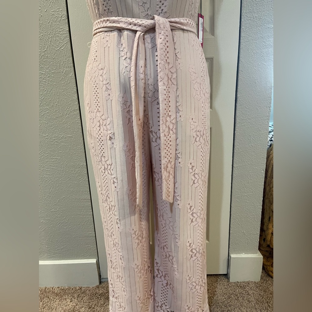 Vince Camuto baby pink NWT jumpsuit
